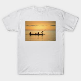 Fishermen at Dusk T-Shirt